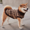 Load image into Gallery viewer, The Latte | Beige Turtleneck Dog Sweater
