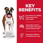 Hill's Science Diet Adult Light with Chicken Meal & Barley Dry Dog Food Bag (30lb) 