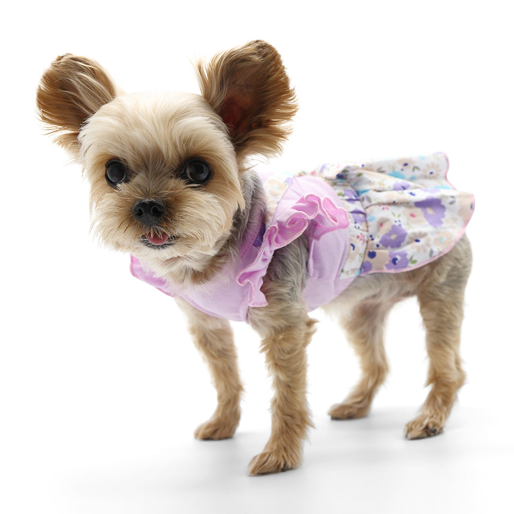 Lilac Cross Back Dress - Southlake Paws