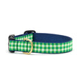 Load image into Gallery viewer, Lime Gingham Dog Collar
