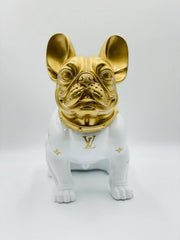 Lou the Bulldog Luxury Art Statue