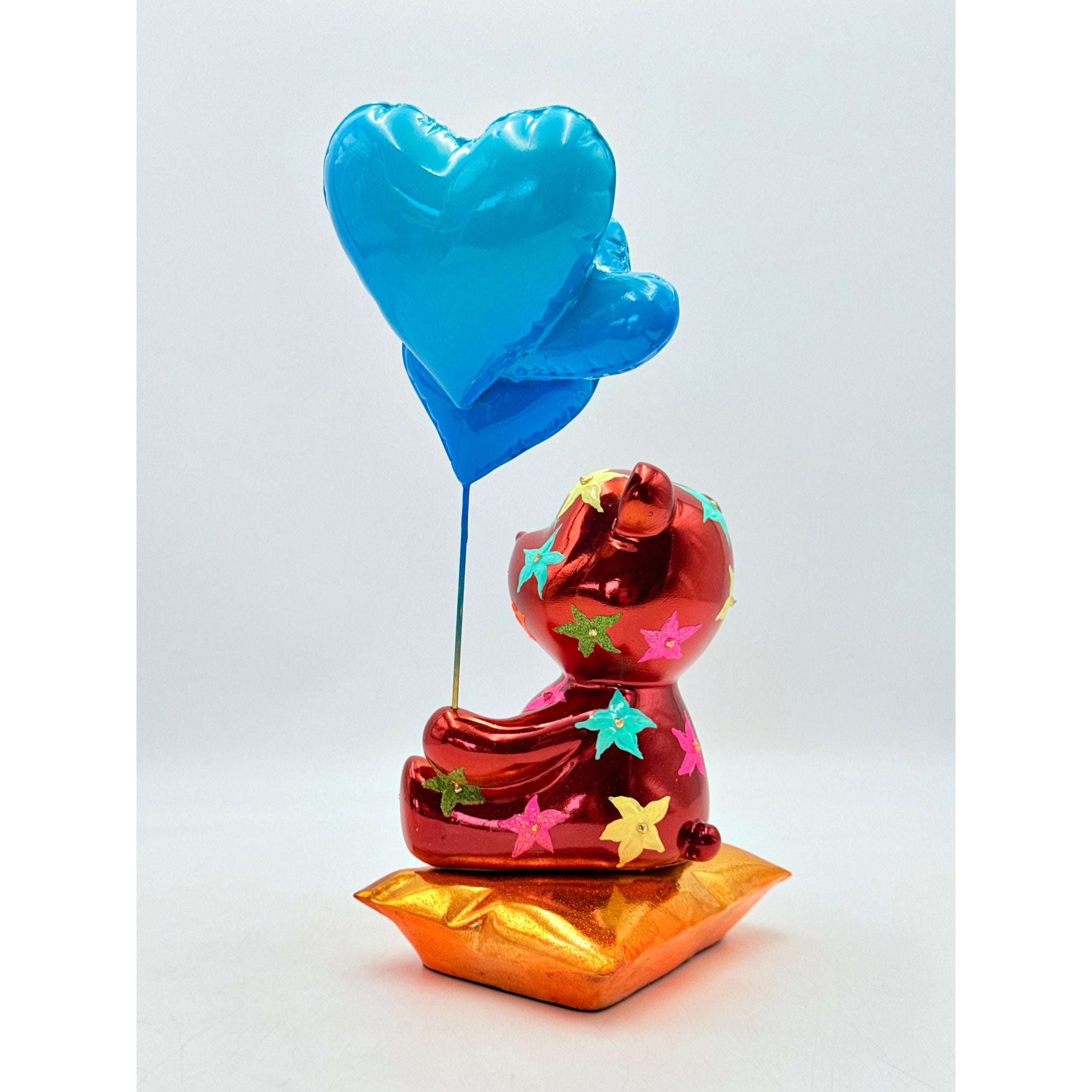 Love Dreamer Sculpture - Floral Romance - floral romance love dreamer sculpture, luxury sculpture, product image 4