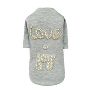 Love n Joy Dog Tee Ivory