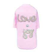 Love n Joy Dog Tee Ivory