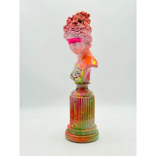 Venus Sculpture LOVE - Pink Pop Art Edition - pop art pink venus sculpture love, luxury sculpture, product image 2