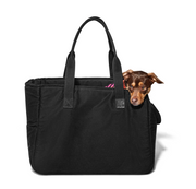 WEEKEND DOG TOTE - BLACK.