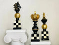 Load image into Gallery viewer, Luxury Chess Sculpture Trio
