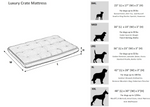 Luxury Crate Mattress Herringbone