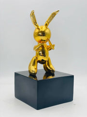 Gold Balloon Rabbit Statue