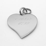 Heart tag for dogs
