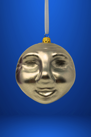 Moon Dance Glass Ornament