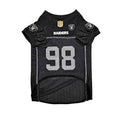 Load image into Gallery viewer, NFL Las Vegas Raiders Maxx Crosby Striped Mesh Dog Jersey
