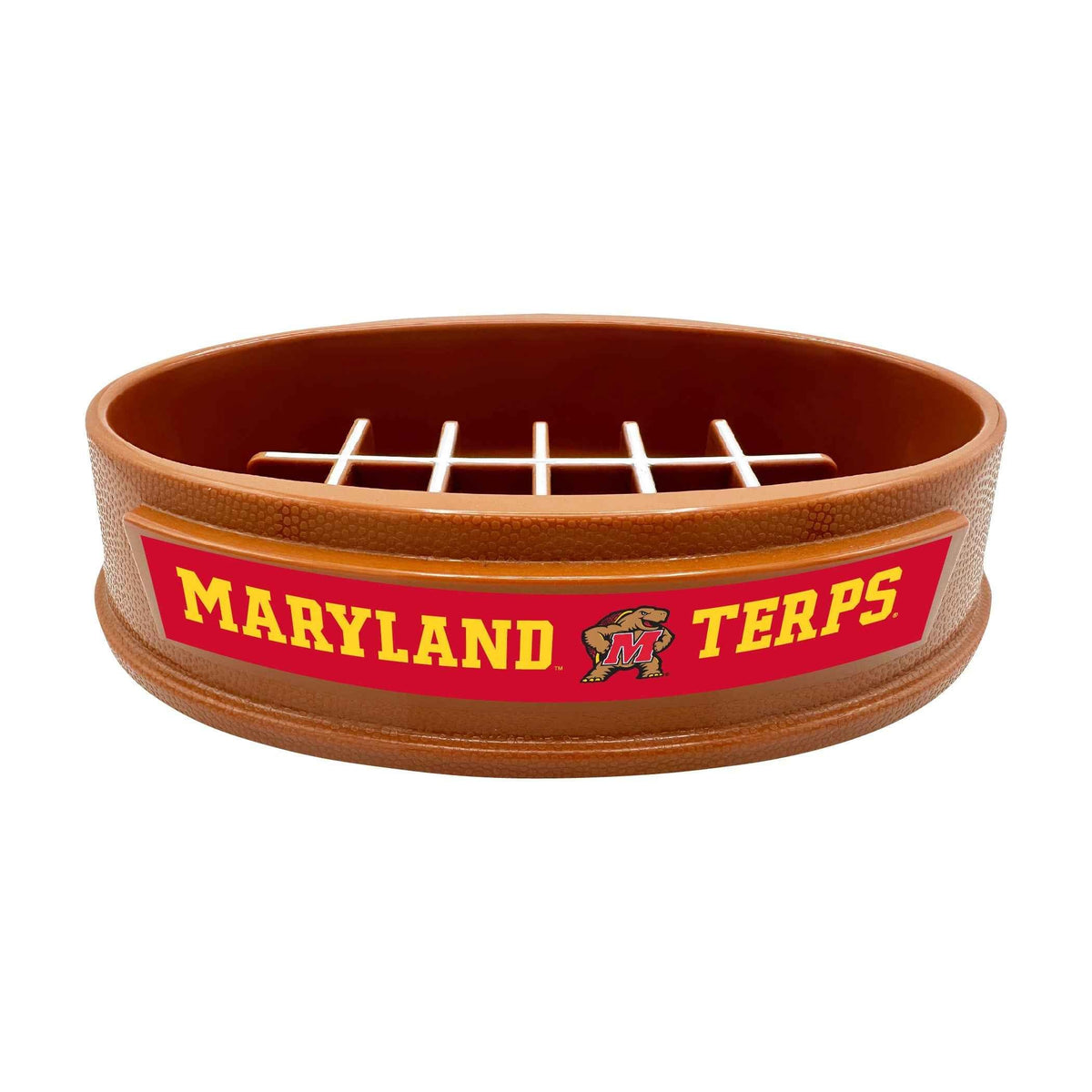 Maryland Football Slow Feeder Bowl