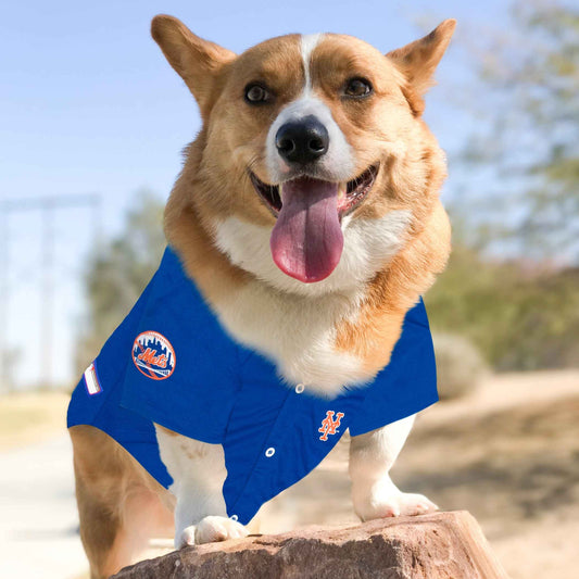 MLB New York Mets Mesh Dog Jersey
