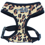 Parisian Pet 'Freedom Harness Leopard' for Dogs & Cats – Comfortable, Durable Adjustable Leopard Print Pet Harness