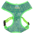 Load image into Gallery viewer, Parisian Pet 'Sport Net Harness' for Dogs & Cats – Comfortable Green & Blue Mesh Dog Harness-Saint Patrick's Day
