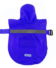 Parisian Pet 'Blue Raincoat' for Dogs & Cats, Waterproof Pet Rain Protection, Comfortable Dog Coat, Pet Waterproof Apparel, Blue