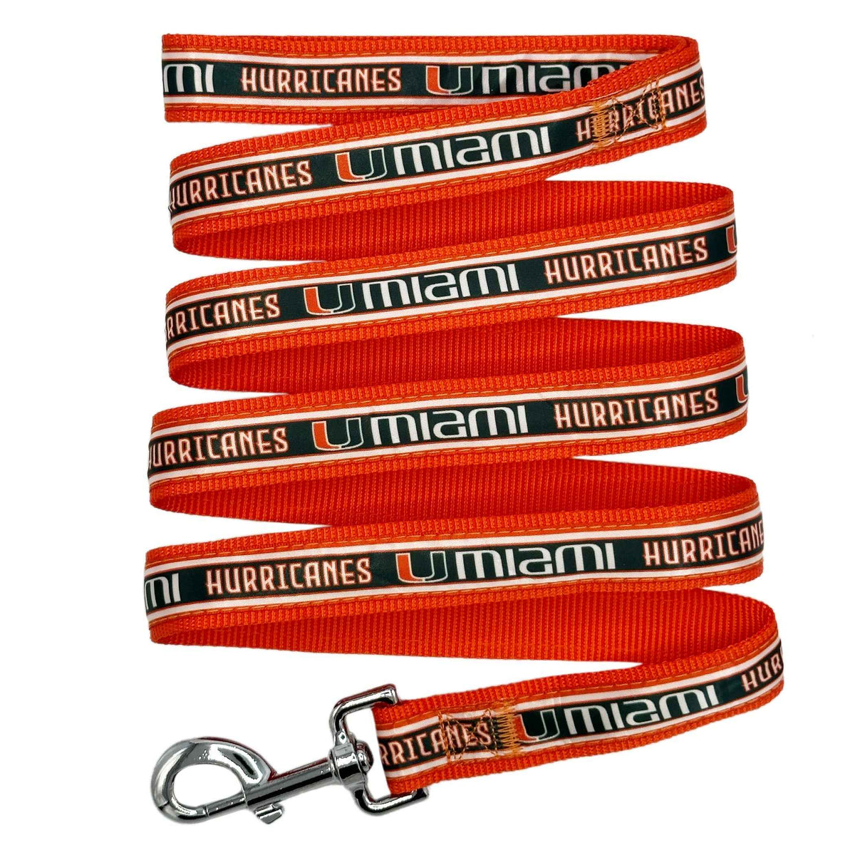 U Of Miami Satin Leash
