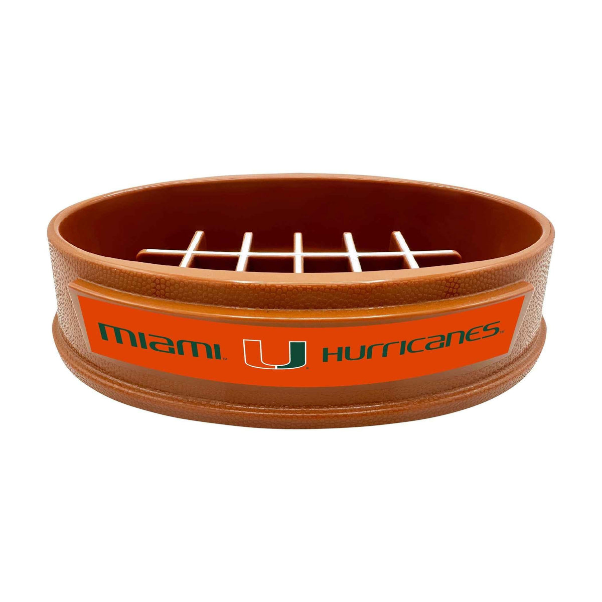 Miami University Football Slow Feeder Bowl