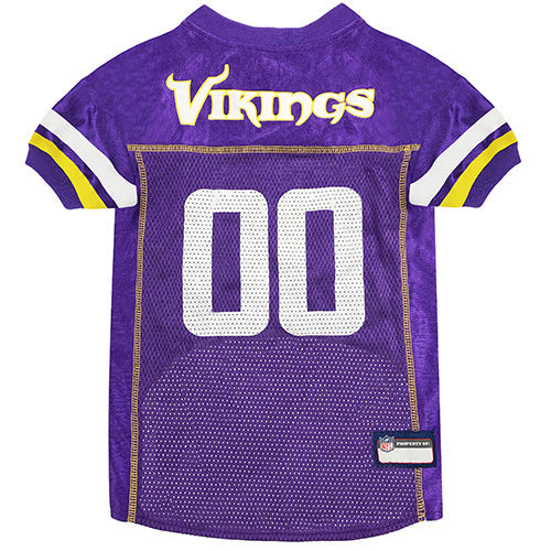 NFL Minnesota Vikings Striped Mesh Dog Jersey
