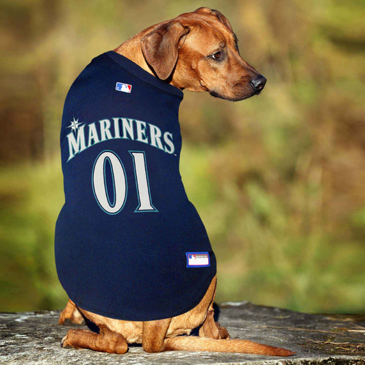 MLB Seattle Mariners Mesh Dog Jersey