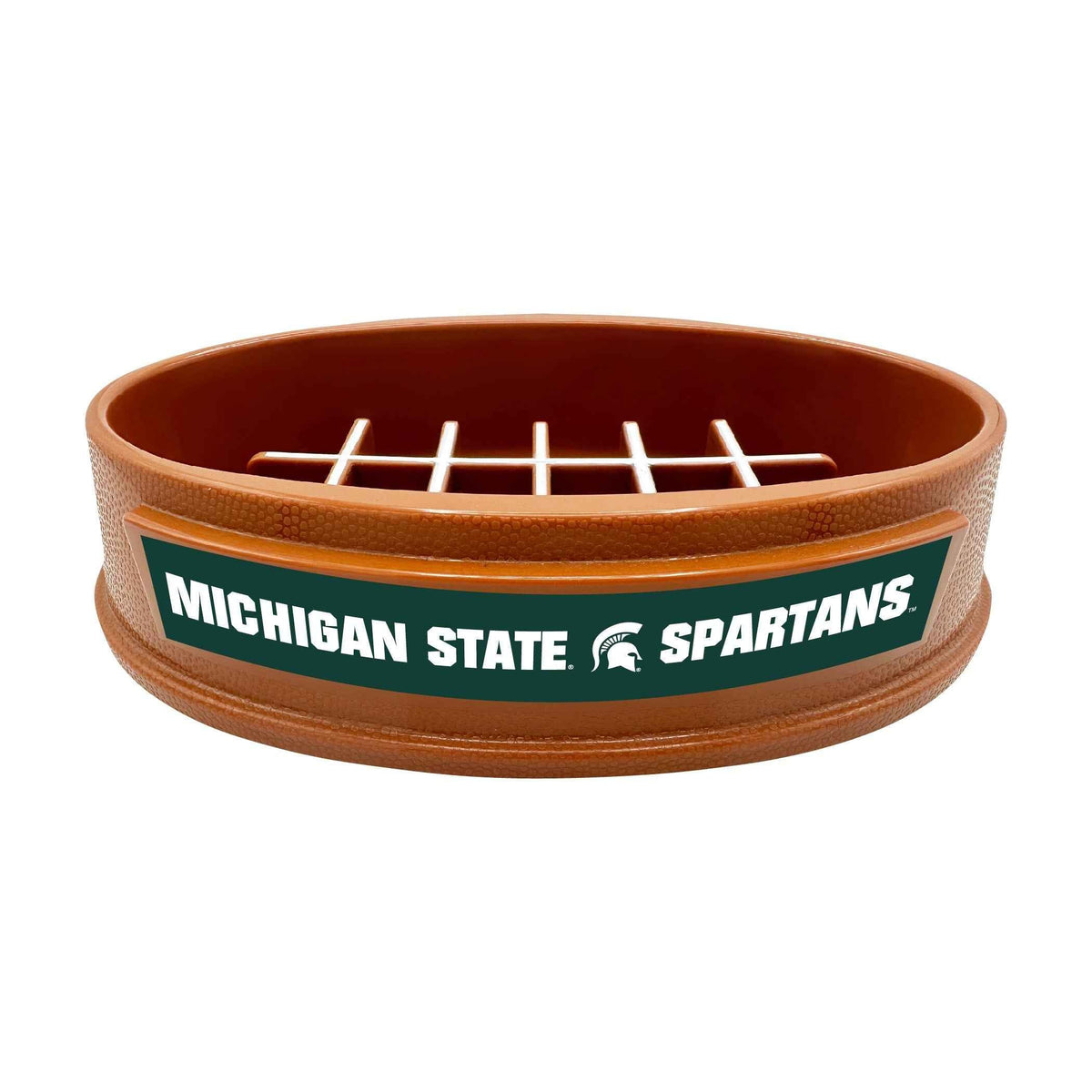 Michigan State Football Slow Feeder Bowl