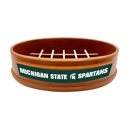 Michigan State Football Slow Feeder Bowl