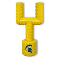 Load image into Gallery viewer, Michigan State Hard Nylon Goal Post Chew Toy
