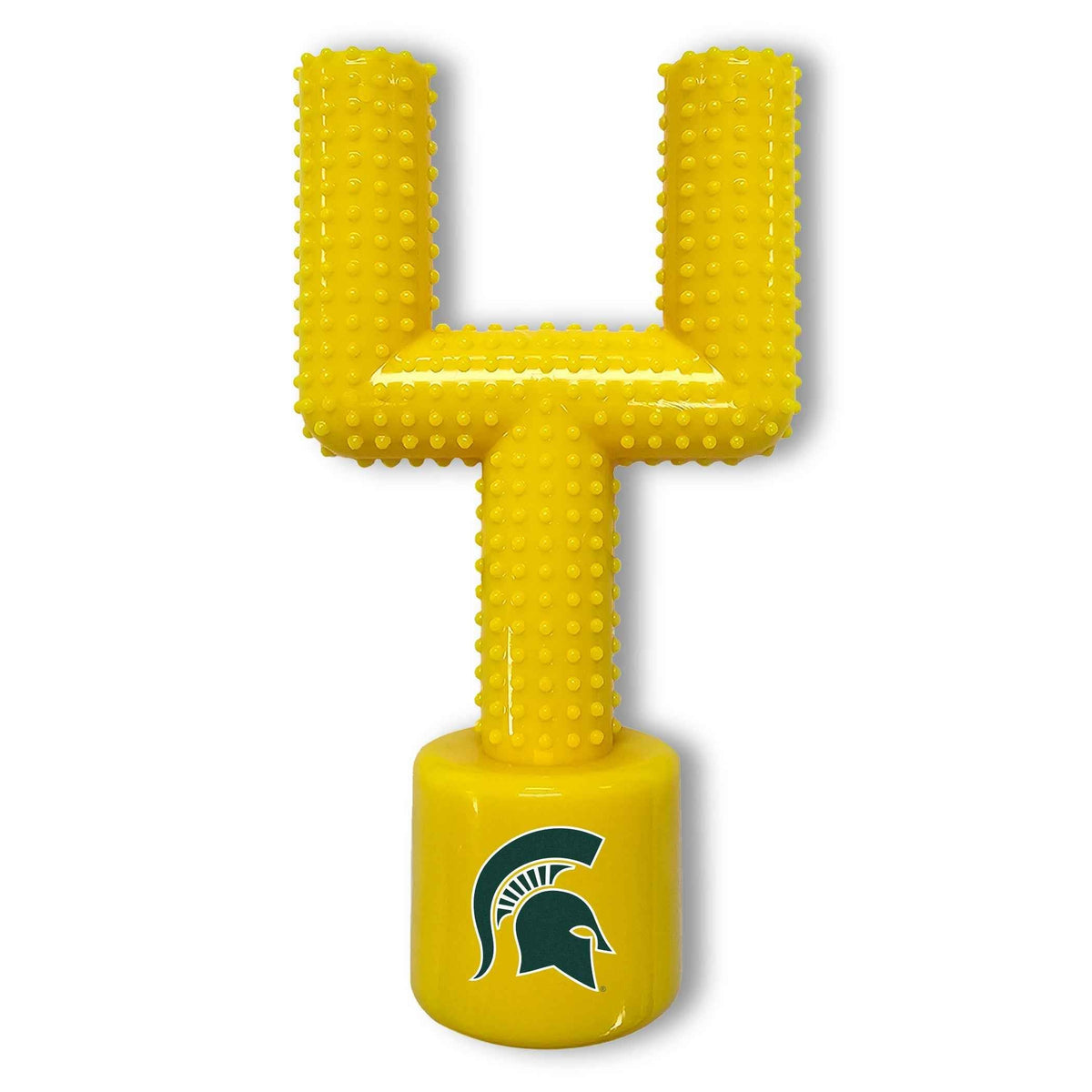 Michigan State Hard Nylon Goal Post Chew Toy