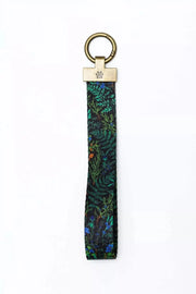 Magical Fern Forest Wristlet Keychain