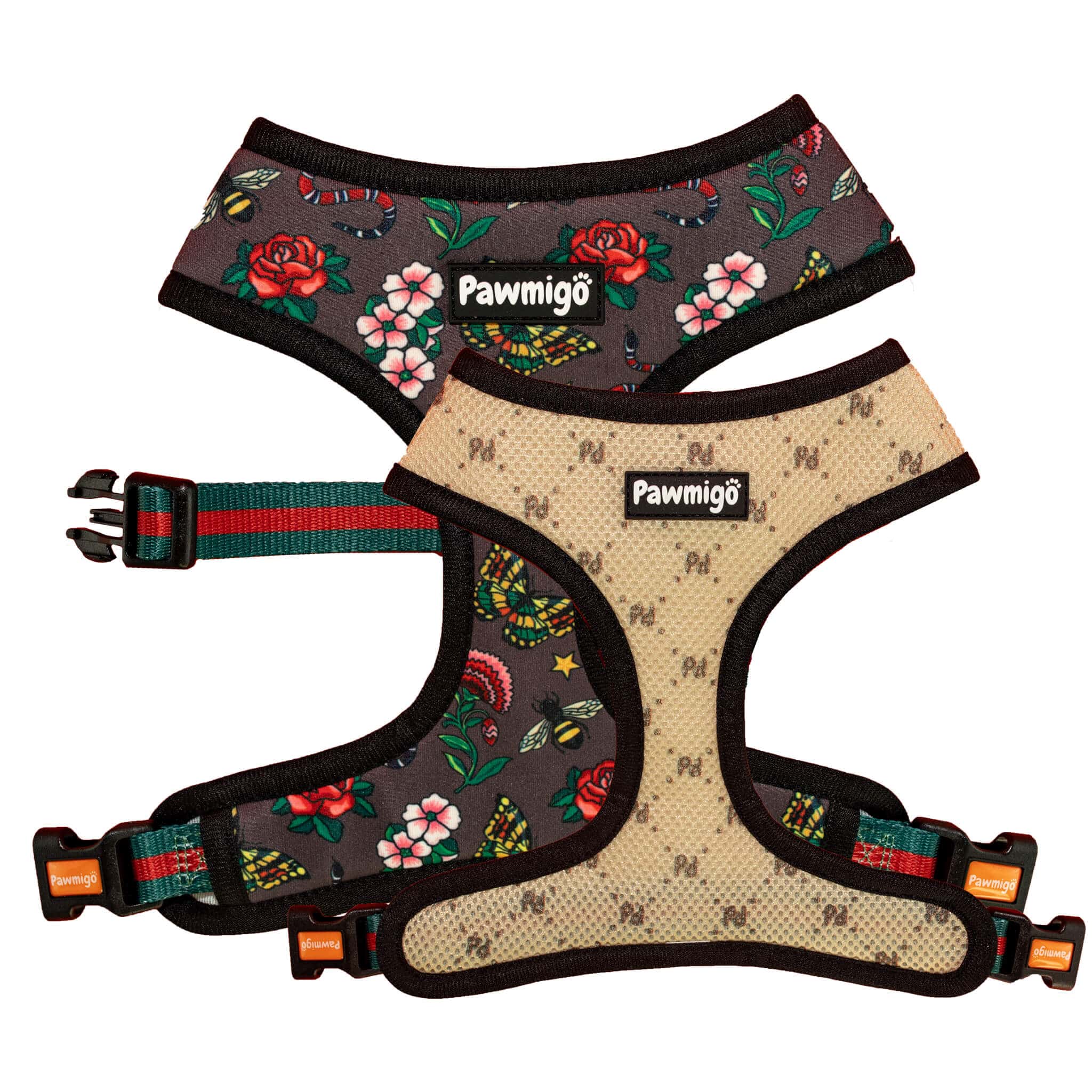 May Flowers Reversible Harness - Southlake Paws