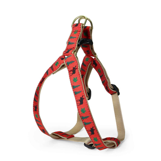 Up Country Moose Dog Cast Brass Dog Harness