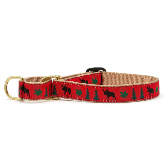 Up Country Moose Cast Brass Martingale Collar