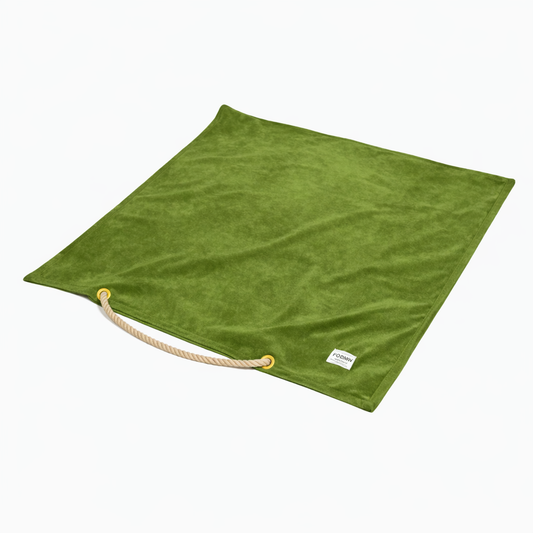 Moss Washable Velvet Dog Bed Cover