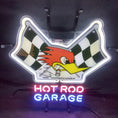 Load image into Gallery viewer, Mr Horsepower Hot Rod Garage Neon Sign
