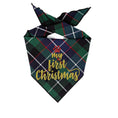Load image into Gallery viewer, My First Christmas Dog Bandana
