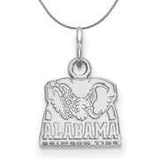 Sterling Silver U. of Alabama XS (Tiny) Pendant Necklace