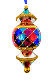 Nashville Reflector Glass Ornament