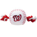 Load image into Gallery viewer, Washington Nationals Nylon Baseball Rope Toy
