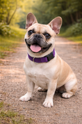 Load image into Gallery viewer, Parisian Pet 'Nylon Collar' for Dogs & Cats – Comfortable Adjustable Fit for Small Pets, Lilac
