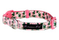 Load image into Gallery viewer, Parisian Pet 'Tropical Toucan' Collar for Dogs & Cats – Adjustable Pink Tropical Pet Collar with Colorful Design
