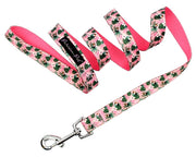 Parisian Pet 'Tropical Toucan' Collar for Dogs & Cats – Adjustable Pink Tropical Pet Collar with Colorful Design