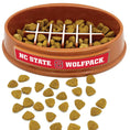 Load image into Gallery viewer, North Carolina State Football Slow Feeder Bowl
