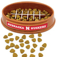 Load image into Gallery viewer, Nebraska Football Slow Feeder Bowl
