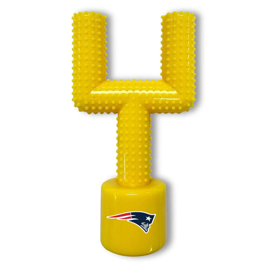 New England Patriots Hard Nylon Goal Post Chew Toy