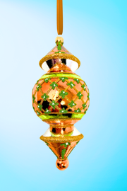 New York Reflector Glass Ornament