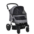 Load image into Gallery viewer, Travel Pet Stroller with Adjustable Handlebar
