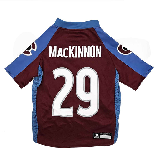 NHL Colorado Avalanche Nathan MacKinnon Mesh Dog Jersey