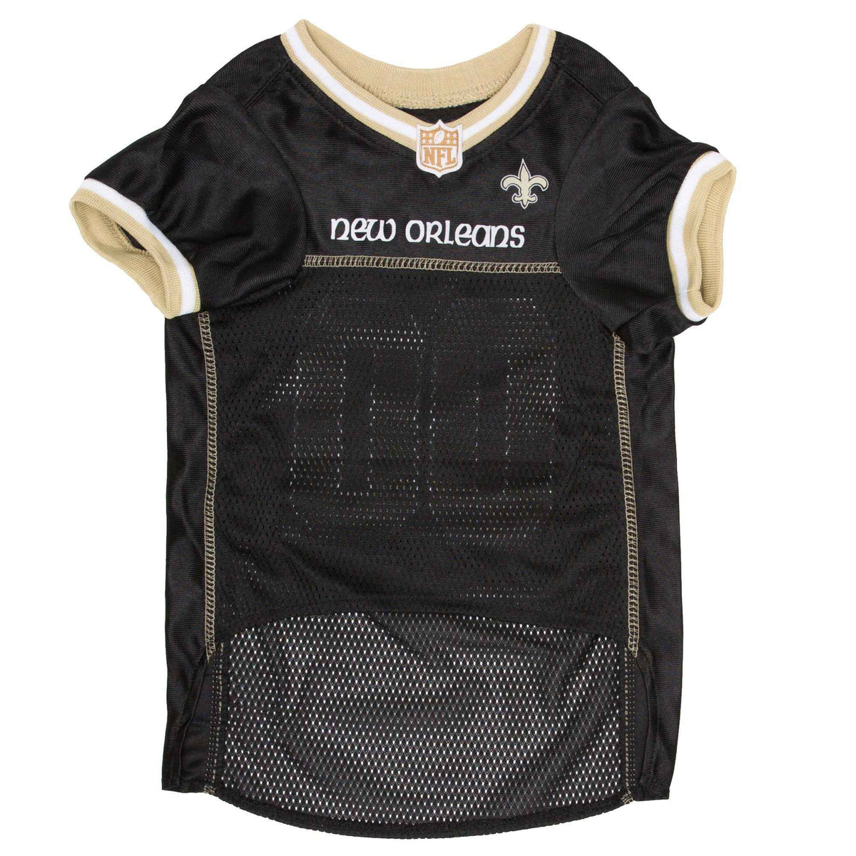 NFL New Orleans Saints Mesh Dog Jersey