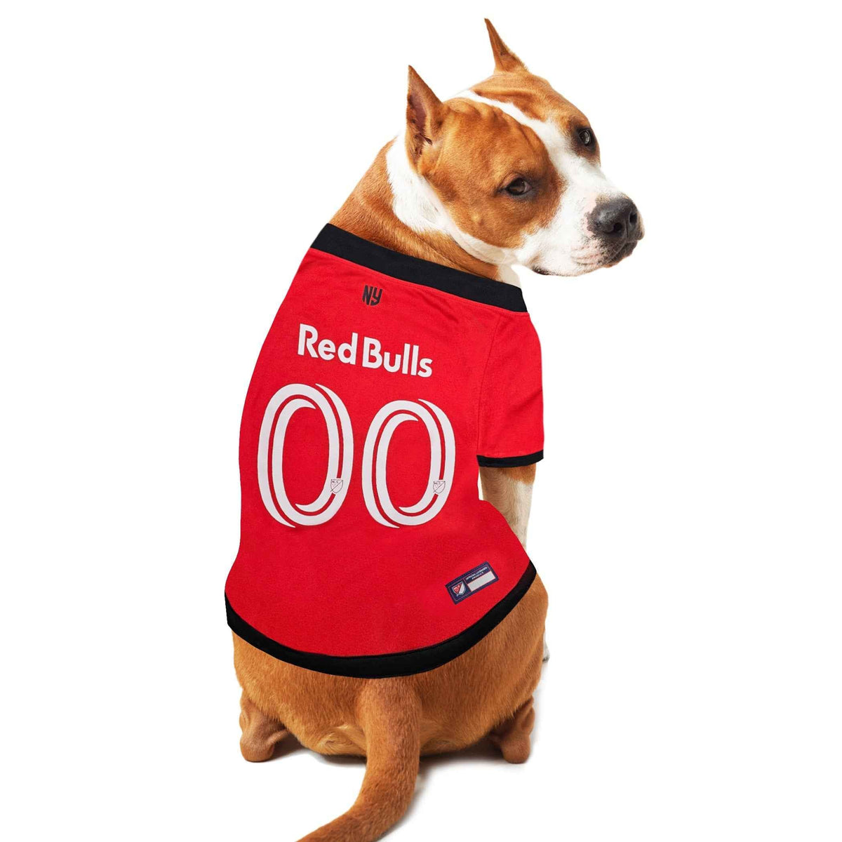 MLS New York Red Bulls Mesh Dog Jersey